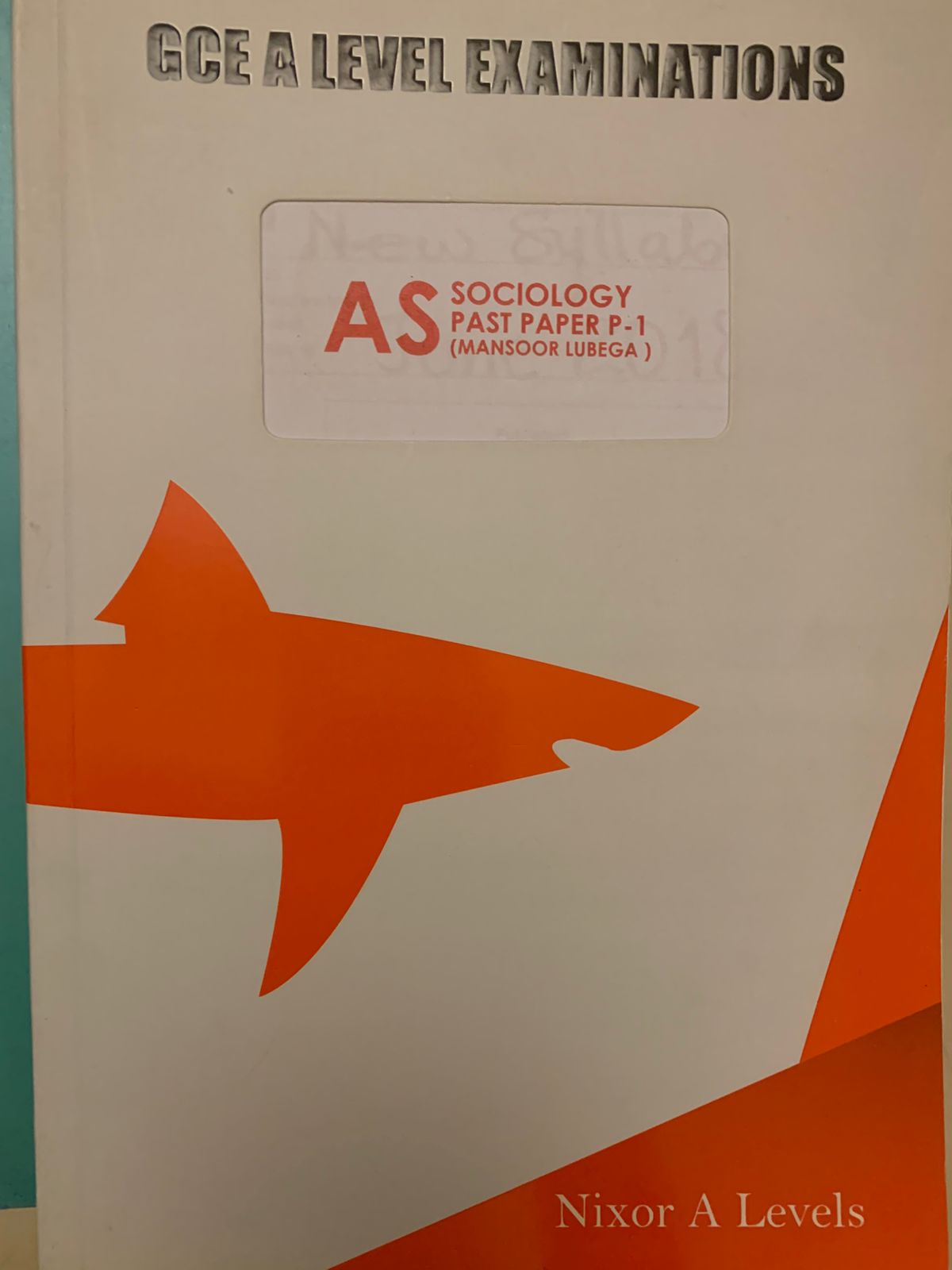 nixor sociology solved past papers (as level)